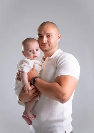 Кадър от семейна сесия